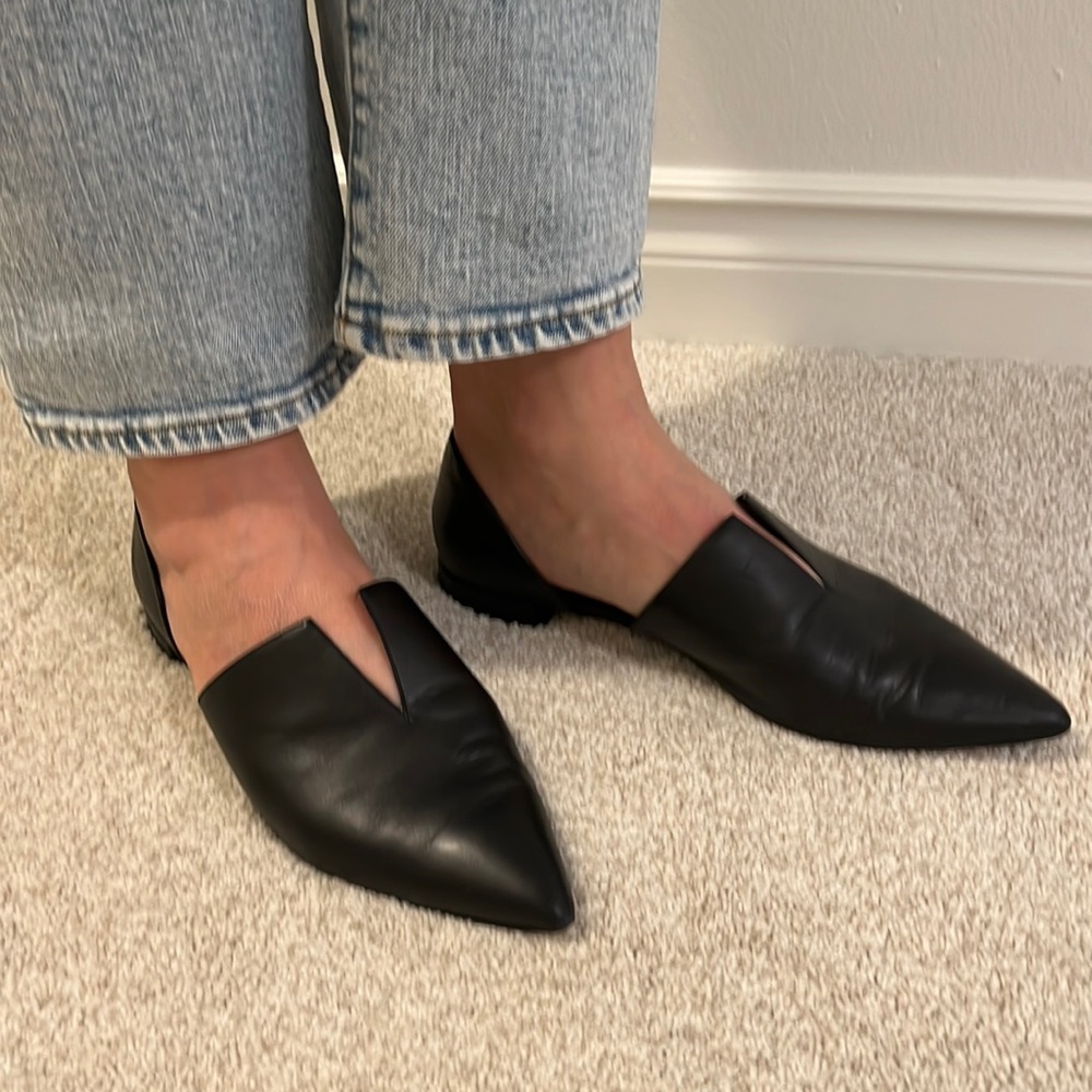 Vince Leather Loafers Sz 39